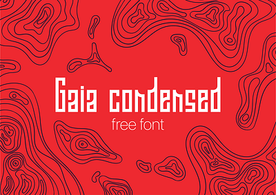 Gaia Condensed Free Font design download download free font font free typography