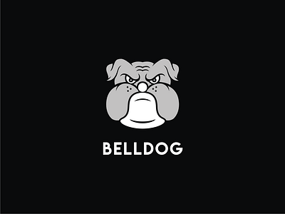 Belldog branding design doublemeaning dualmeaning illustration logo