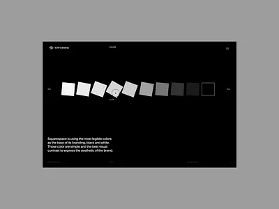 Color Interactions design interface minimal typography ui ux website