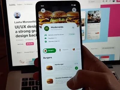 Glovo redesign concept animation app app design application delivery design fast food glovo interaction interactive mobile app prototype ui ux video