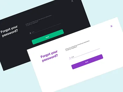 Forgot Password screen black black white black and white clean dark design forgot password green light minimalist design minimalistic purple ui ux web design