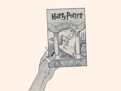 Day 26: book design illustration inktober inktober2020 line art lineart procreate