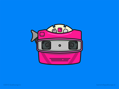 View-Master 📸 behance camera claudio barreiro color design digital art digital illustration drawing illustration johannesburg old school reel retro south africa stereoscopic toy toy vector vector illustration view finder view master