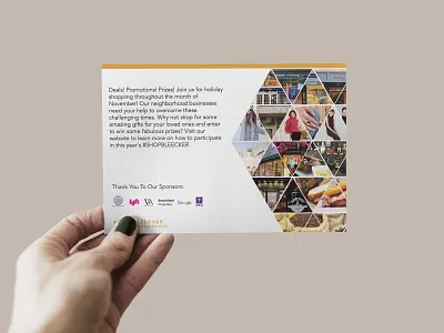 SB postcard mock up back branding design mockup print design