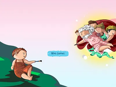 Mint NFT Landing page animation artist blockchain design draw figma graphic design mint nft painting ui ux web web3