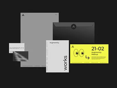Stationery 2d brand brand identity branding business clean color concept creative design flat graphic graphic design graphicdesign idenity minimal modern simple stationery yellow