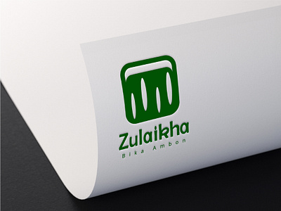 Bika Ambon Zulaikha Logo Redesign branding design graphic design logo logo design logo redesign redesign