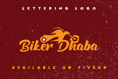 Biker Dhaba adobe illustrator adobe photoshop logodesign typogaphy