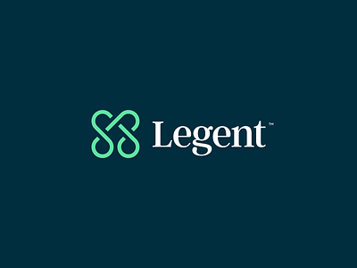 Legent Health brand brand identity branding care design exploration figma health heart illustration legent logo logotype minimal patient ui unfold word mark