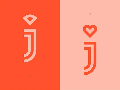 Jennie & Justin branding icon identity j jj lettermark logo logomark mark minimal typography vector website wedding wedding card wedding invitation