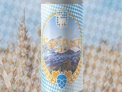 Gruff Brewing Fest Bier Label beer beer branding brand design branding design