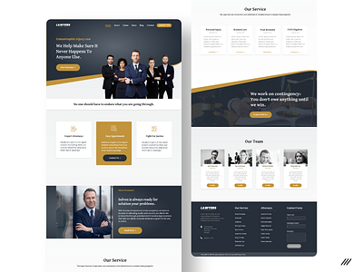 Lawyers Web Design law lawyers ui ui design ux webdesign website xd