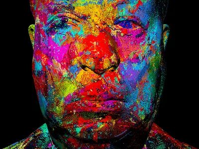 alfred hitchcock 3d illustration vector