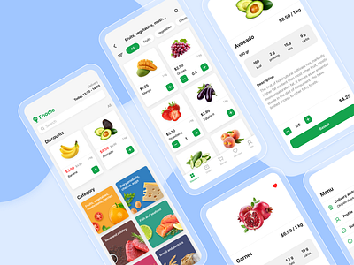 Foodie - Delivery App app app design delivery delivery app design figma figma design food food app foodie ios ios app design mobile mobile design sketch ui ux