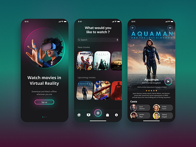 #02 Mark Your Movie branding figma illustration ui ux vector