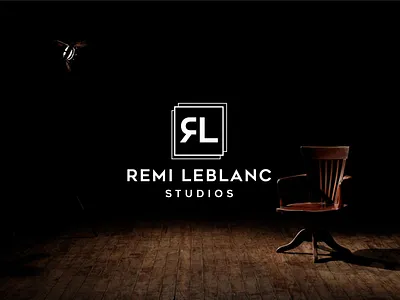 RL branding creative flat flat design idenity illustration logo minimal minimalist minimalist logo