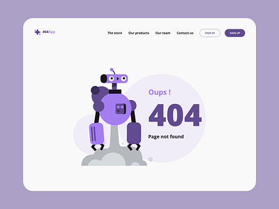 404 page 404 404 error 404 error page 404 page app design daily ui design flat flat design illustration ui ux vector