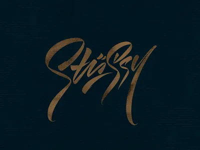 Stüssy brushpen calligraphy graffiti illustration lettering logo logotype stussy typography каллиграфия леттеринг