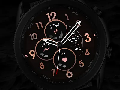 Aesthetic Watch Face design digital electronics galaxy watch galaxywatch3 graphic design illustration modern samsung smart smartwatch sport tech technology ui watch watchface wearable