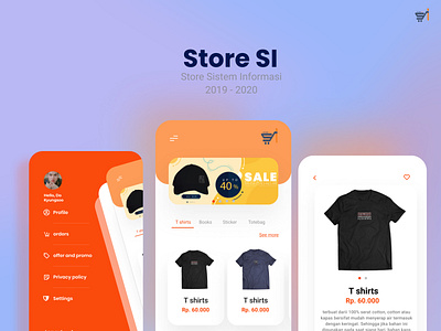 STORE SI design shop shopping app ui ux