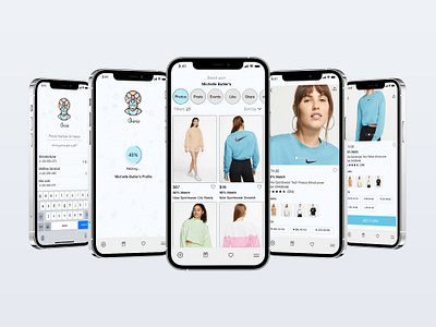 Ginie mobile app app cartoon design drawing ecommerce ecommerce design genie illustration match mobile app mobile design mobile ui mock up mockup nike pastel photoshop ui ux vector