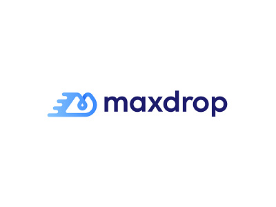 maxdrop Logo Design brand mark business clean conceptual logo creative logo designxpart drop logo identity letter logo letter mark logo logo logo design logo designer mark minimal logo modern modern logo startup symbol trendy