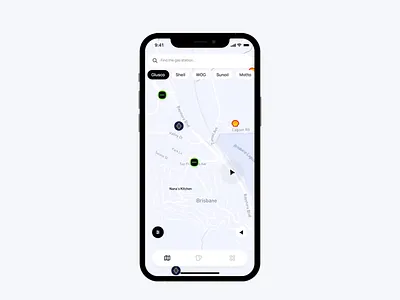 Litrol® App for the purchase of fuel animation app clean fuel interace interaction design ios light map product design qr ui ux