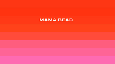 Mama Bear Logo branding food gradient independent jam logo design marmalade packaging restaurant small business start up turtle and hare visual identity