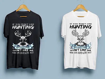 If you don't like hunting design graphic design illustration illustrator logo typography