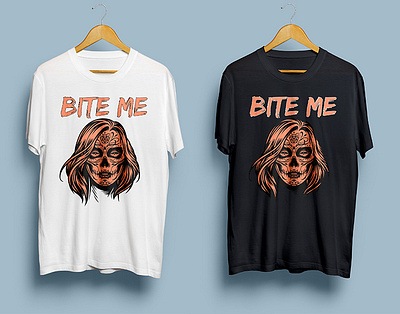 Bite me design graphic design illustration illustrator logo typography
