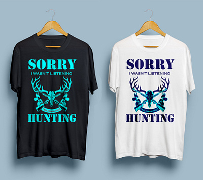 Hunting design graphic design illustration illustrator logo typography