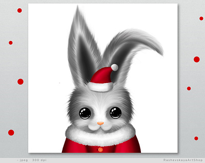 christmas bunny animal book illustration bunny character character design children christmas cute fairytale illustration illustrator