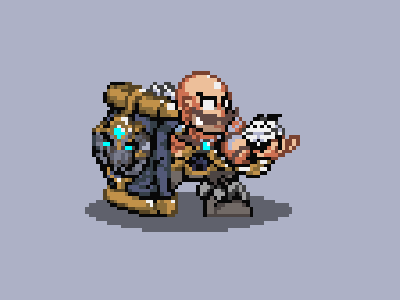 Braum | League of Legends character design fanart game illustration pixel pixelart retro videogame