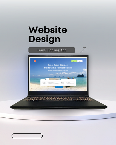 Travel Booking animation booking branding travel trending ui uiux ux viral