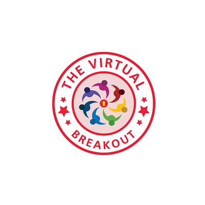 The Virtual Breakout logo logo design