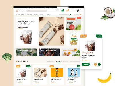 Grocery.ly - Grocery Store android app android app design branding chres design design ui ecommerce graphic groceries grocery grocery app grocery online grocery store ui uiux ux