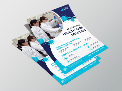 Medical flyer design template a4 flyer branding brochure design business flyer business flyer design business flyers corporate flyer flyer design flyer designer flyer template graphic design illustration logo medical medical flyer print design print designer professional flyer design