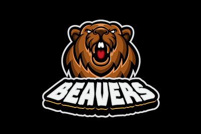 beaver creative logo abstract animal animal logo beaver branding design endr illustration logo modern vector