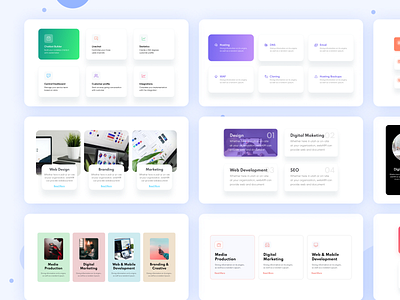Website Service Section Layout Design by Mithun 🔥 on Dribbble