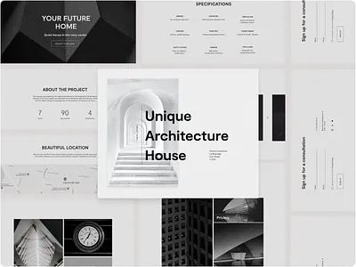 A new era in architecture Landing page architect architecture architecture design branding landing landing page landing page design minimal minimalism minimalist minimalist design minimalistic monochrome ui uidesign uiux ux webdesign website website design