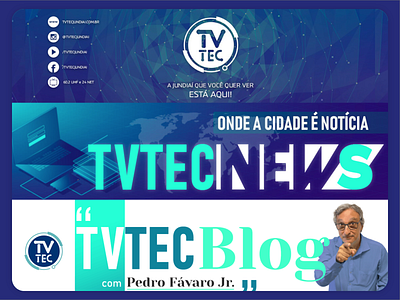 TVTEC Jundiaí app blog brasil canal canals facebook instagram jundiai noticia redes sociais reporter sao paulo site transmissao tvtec youtube