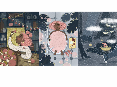 Элизабет art artist illustration арт атмосфера книга