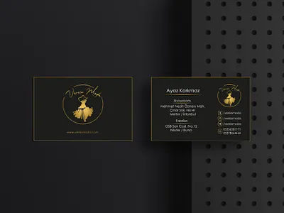 Versia Moda Logo Design business business card business card design business cards businesscard design designer fashion fashion design gold gold black logo design logodesign logos logotype luxury business card luxury logo photoshop vector