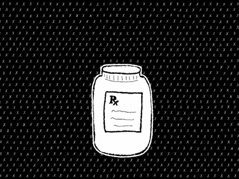 Pill Bottle 2danimation aftereffects animation coronavirus covid19 design digitalart framebyframe gif illustraion illustration art illustrator loop looping motiongraphics