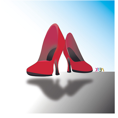 High heels art creation design drawing heels ideas illustration illustrator cc red vector