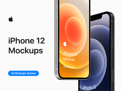 iPhone 12 - 20 Mockups Scenes - PSD 12 mockup 2020 5k apple display graphic design iphone 12 iphone 12 mockup iphone 12 pro iphone mockup iphone mockups mobile premium premium mockup presentation psd ui uiux uiuxdesign userinterface