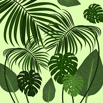 homeplants design flat illustration vector