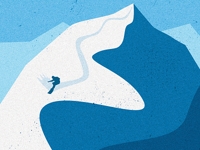 ride illustration mountains powder ride slopes snow snowboard