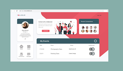Collablab concept design ui