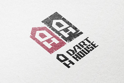 Dart House design graphic design illustration logo typography